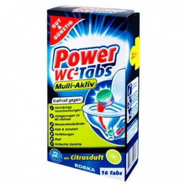 G&G Power WC-Tabs 16шт. - Таблетки для чистки унитаза