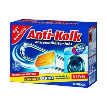 G&G Anti-kalk atkaļķošanas tabletes 60 gab.