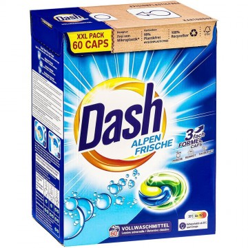 Dash Universal Alpen Frische 3-в-1 60 kapsulas