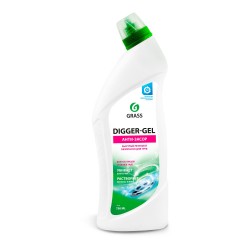 Kanalizācijas cauruļu tīrīšanas līdzeklis "Digger-Gel" 750 ml