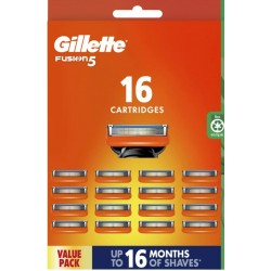 GILLETTE Fusion5  rezerves skuvekļa asmeņi vīriešiem 16 gab