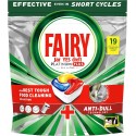 Fairy Platinum Plus All In One Lemon trauku mazgājamās mašīnas tabletes 19 gab.