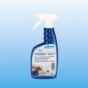 Profesionālais traipu tīrīšanas līdzeklis tintes un flomāsteru  ARENAS-exet 2  500 ml