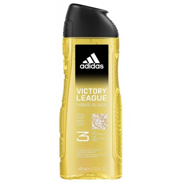 Dušas želeja vīriešiem Adidas Victory League 3in1, 400 ml