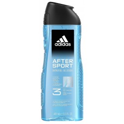 Гель для душа мужской Adidas  After Sport 3в1, 400 мл