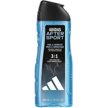 Гель для душа  Adidas  After Sport 3в1 мужской , 400 мл