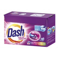 Капсулы для стирки цветного белья Dash Color 3в1, 12 шт  x 24,9 гр