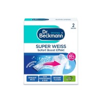 Dr. Beckmann Super White veļas balinātājs ar traipu noņēmēju 2 × 40 g