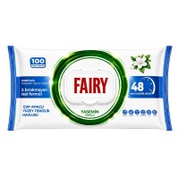 FAIRY Jasmin mitrās tīrīšanas salvetes, 100 gab.