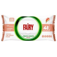 FAIRY Frēzija mitrās tīrīšanas salvetes, 100 gab.