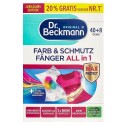 Dr. Beckmann 3in1 салфетки для улавливания краски и грязи при стирке белья, 48 шт.