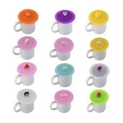 Силиконовая крышка на чашку или стакан, 1 шт